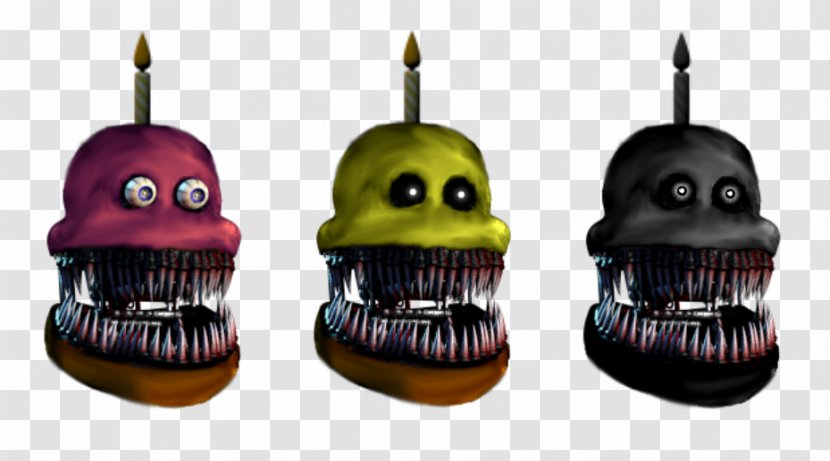 Five Nights At Freddy's 4 3 Cupcake Jump Scare - Synonym - Christmas Ornament Transparent PNG