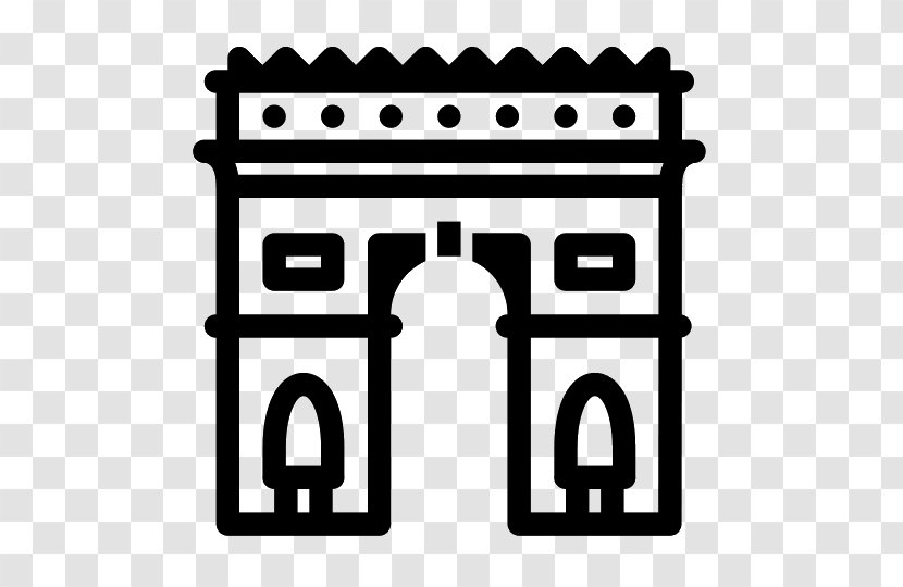 Arc De Triomphe Triumphal Arch Clip Art - Text - Typeface Transparent PNG