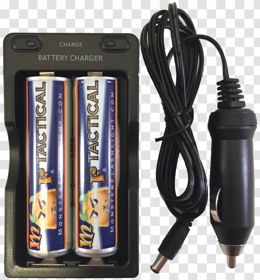 Battery Charger Lithium-ion Rechargeable Electric Flashlight - Electronics Accessory Transparent PNG