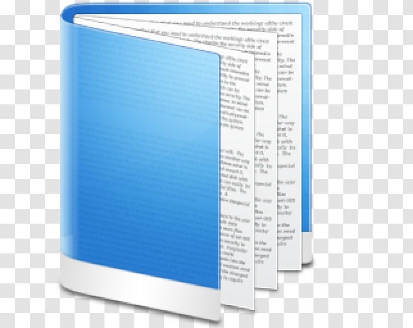 Document File Format - Blue - Doc Transparent PNG