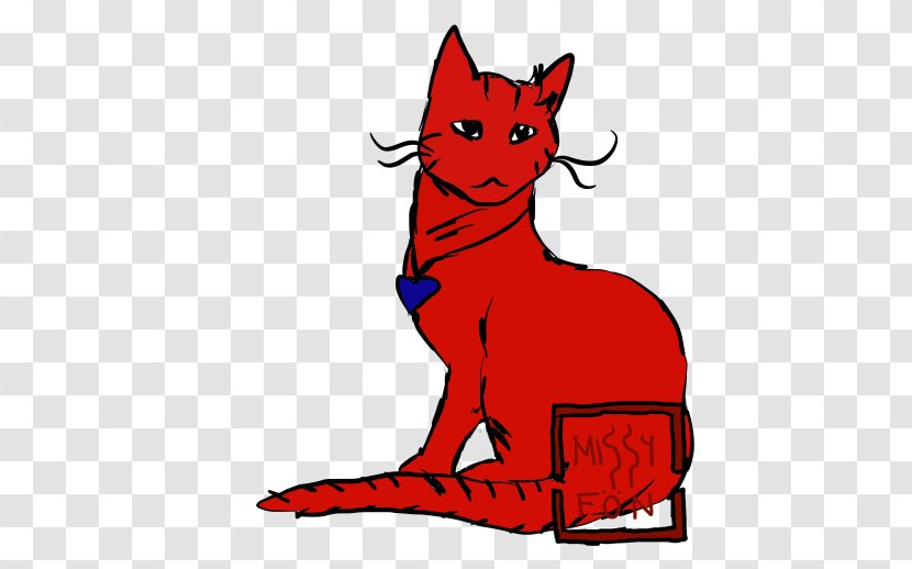 Whiskers Kitten Red Fox Line Art Clip Transparent PNG