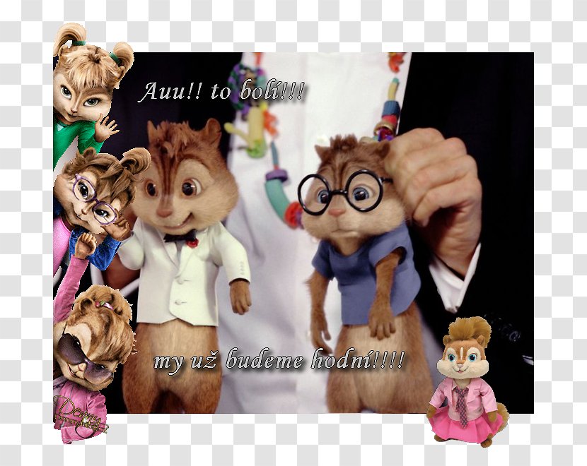 Alvin And The Chipmunks In Film Jeanette Chipettes - Bad Romance - Chipmunk Transparent PNG