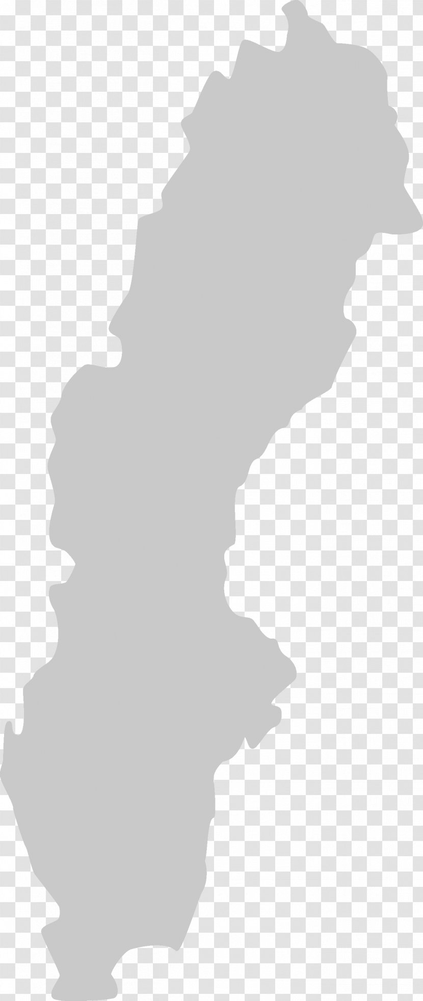 Sweden World Map Sveriges Riksbank Swedish - Black And White Transparent PNG