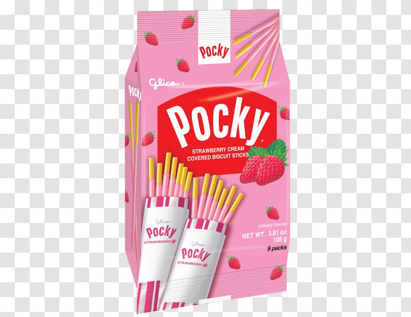 Strawberry Ice Cream Pocky Milk Ezaki Glico Co., Ltd. - Small Transparent PNG