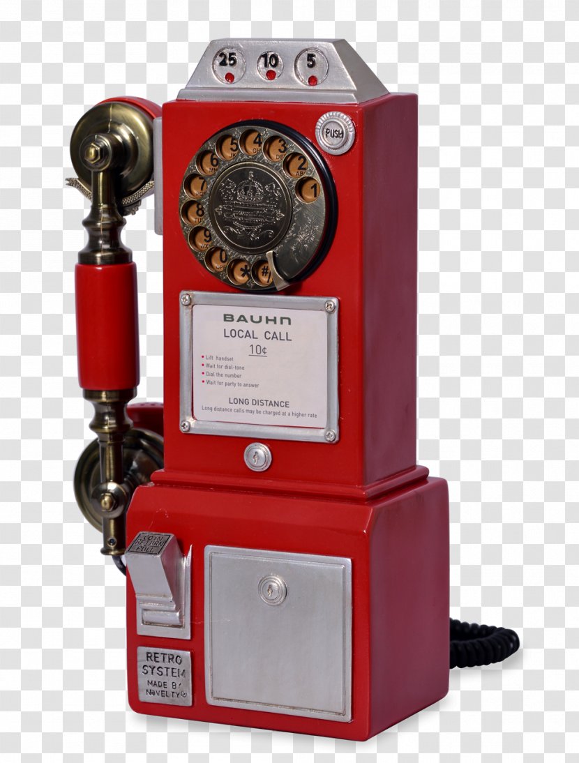 Telephone Booth Rotary Dial Crosley 302 Retro Style Transparent PNG