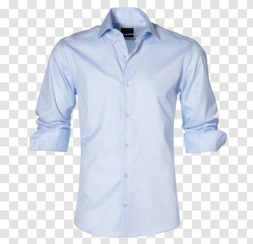 Dress Shirt Blouse Collar Sleeve Button - Clothing Transparent PNG