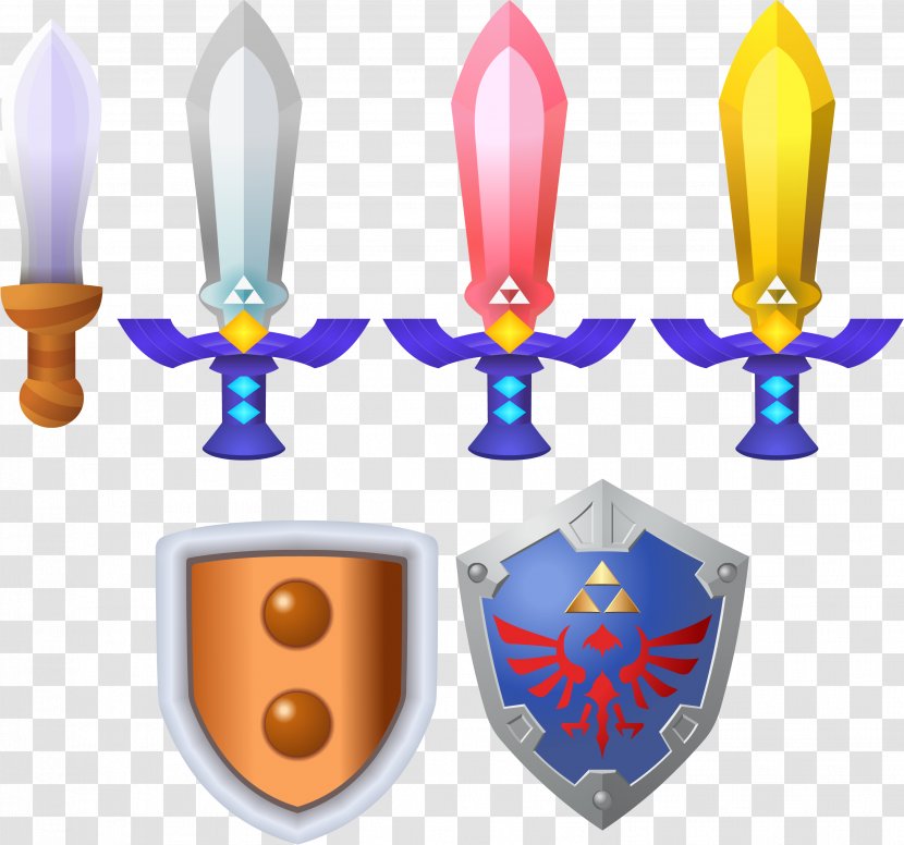 Legend Of Zelda A Link Between Worlds Shield - Symbol - Cold Weapon Transparent PNG