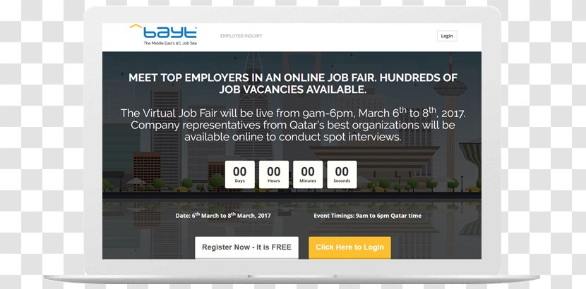 Job Fair Font Brand Bayt.com - Seeker Transparent PNG