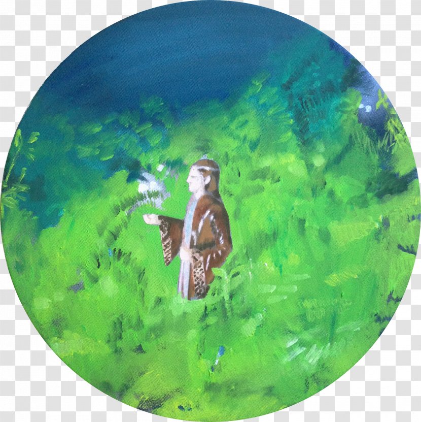 Elrond Rivendell Oil Painting - Logo Transparent PNG