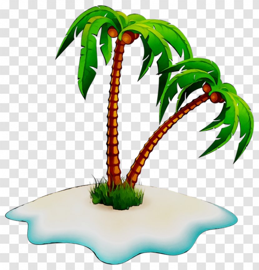 Clip Art Coconut Palm Trees Vector Graphics - Houseplant - Tree Transparent PNG