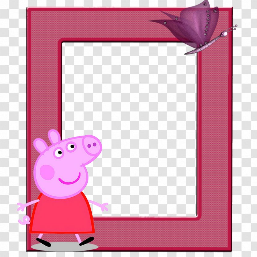 Picture Frames Photography Photomontage - Frame - PEPPA PIG Transparent PNG