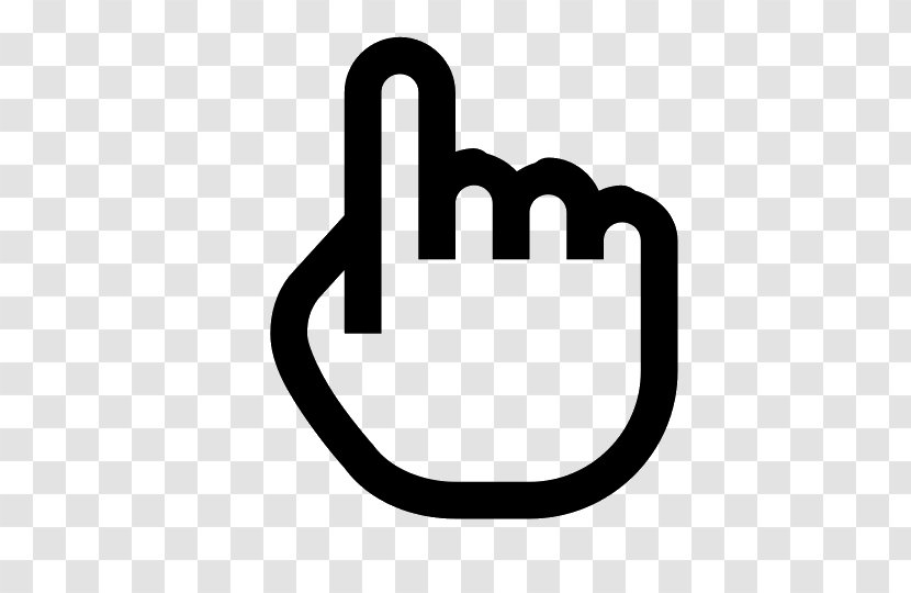 Computer Mouse Pointer Cursor Finger Transparent PNG