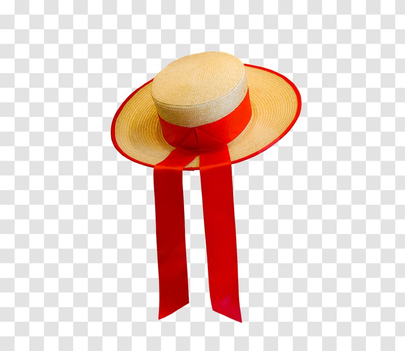Hat Software - Chapxe9u De Palha - Red Cloth On The Transparent PNG