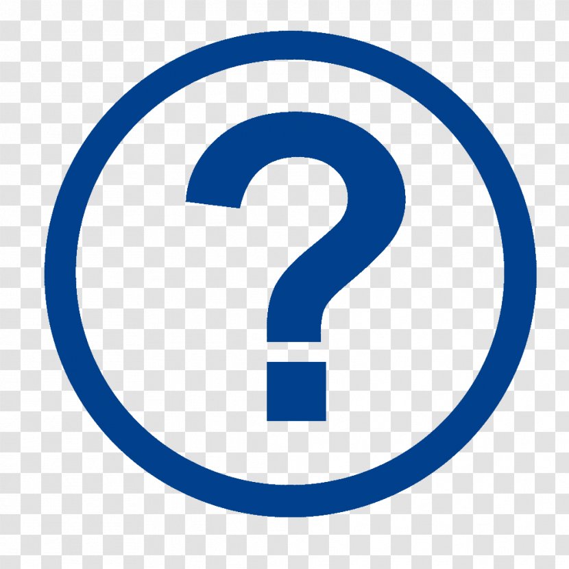 Clip Art Question Mark Desktop Wallpaper - Exclamation - Blue Transparent PNG