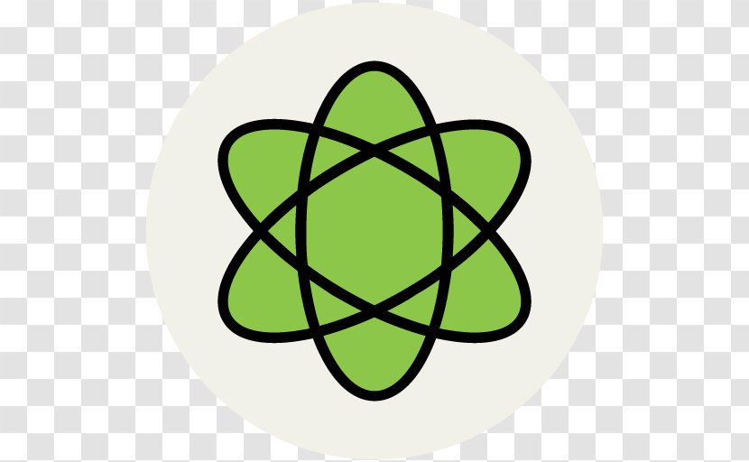 Atom Icon - Oval - SCIENCE Creative Hand-painted Material Transparent PNG