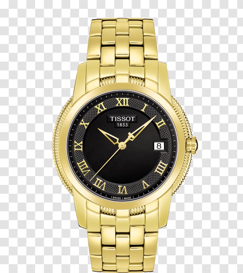 Tissot Le Locle Watch Clock Movado - Rolex Transparent PNG
