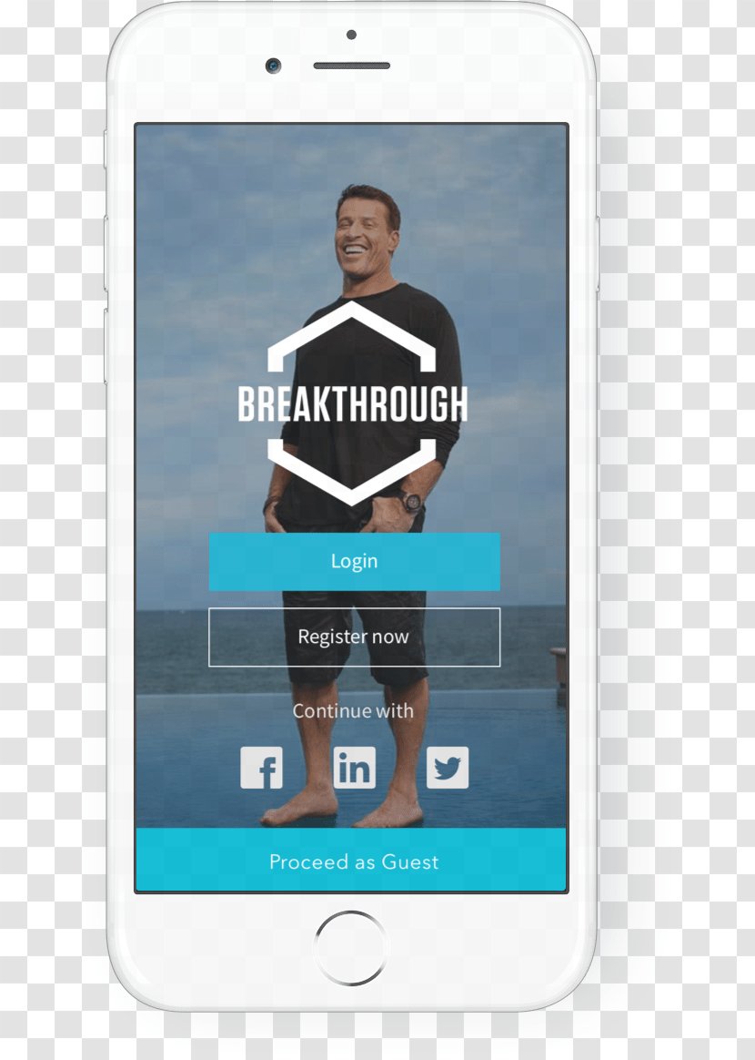 Smartphone Mobile App Development Handheld Devices - Store - Tony Robbins Transparent PNG