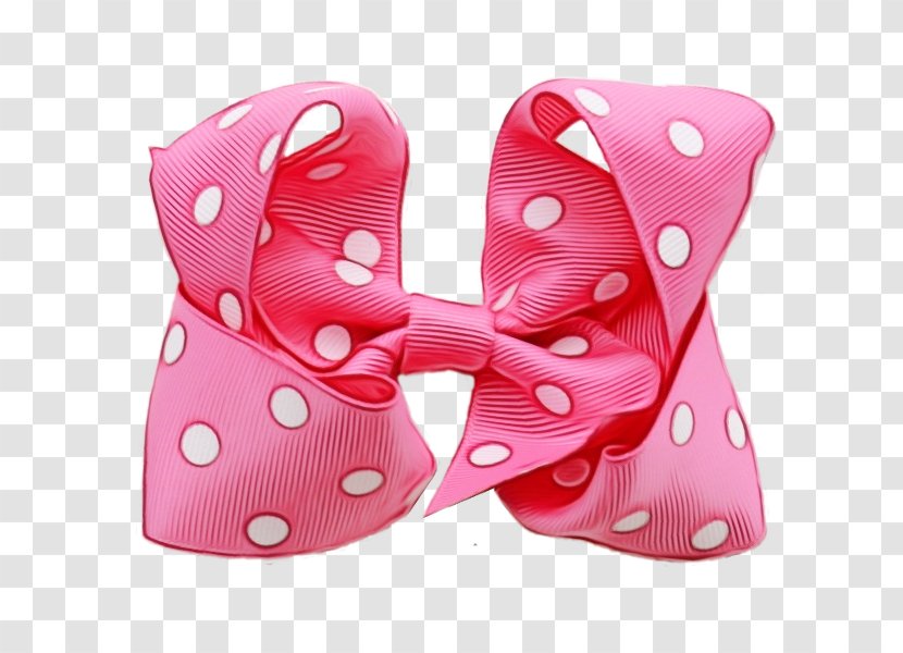 Polka Dot - Pink - Hair Tie Magenta Transparent PNG