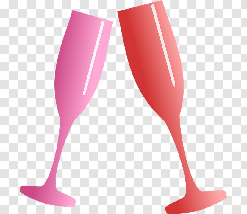 Champagne Glass Wine - Toasting Transparent PNG