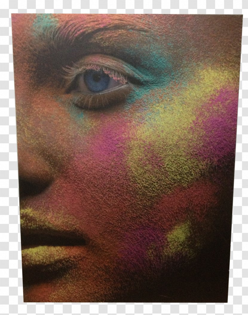 Watercolor Painting Portrait Visual Arts Close-up - Eyelash - Fiat Transparent PNG