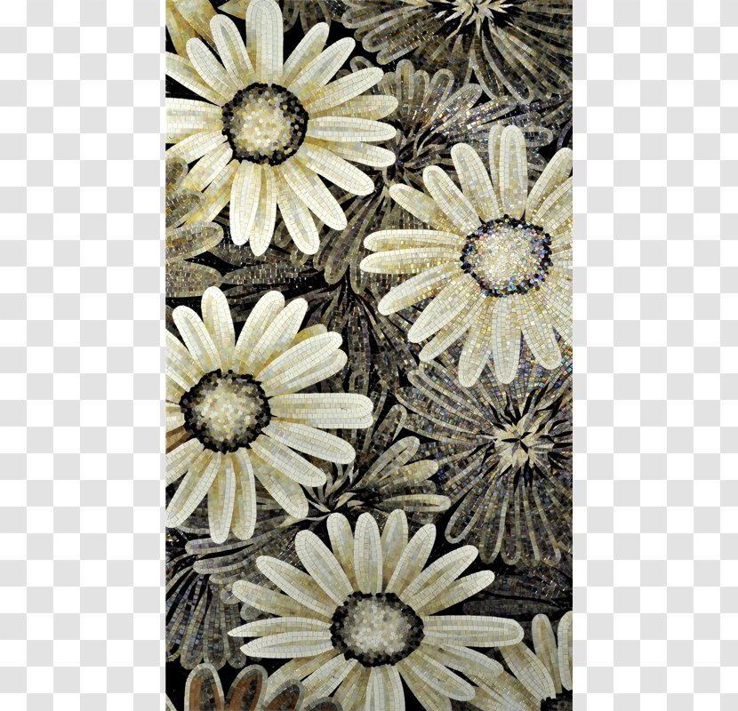 Chrysanthemum Transvaal Daisy - Gerbera - Green Mosaic Transparent PNG