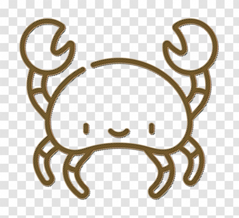 Tropical Icon Crab Icon Transparent PNG