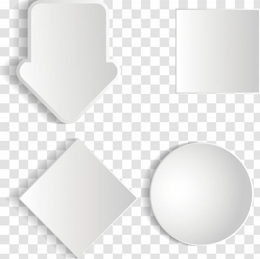 Product Design Angle - White - Geometric Shapes Transparent PNG