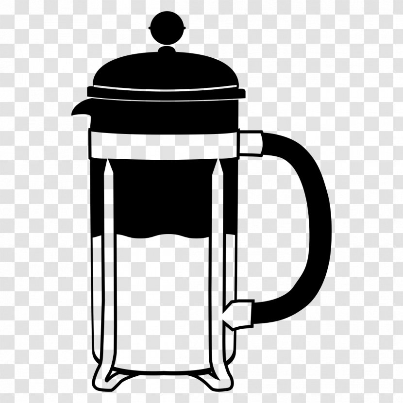 Coffee French Presses Espresso Caffè Mocha Mug - Press Transparent PNG