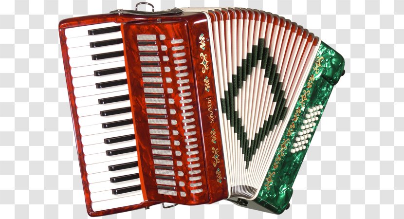 Trikiti Diatonic Button Accordion Piano - Tree Transparent PNG