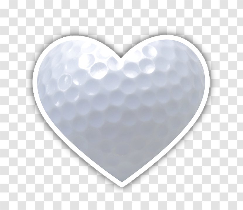Heart Sticker Printing Golf Balls - Finish Line Inc Transparent PNG