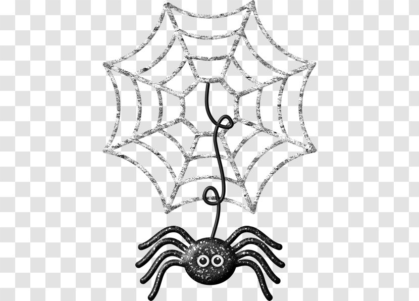 Halloween Spider Web - Jewellery - Necklace Transparent PNG