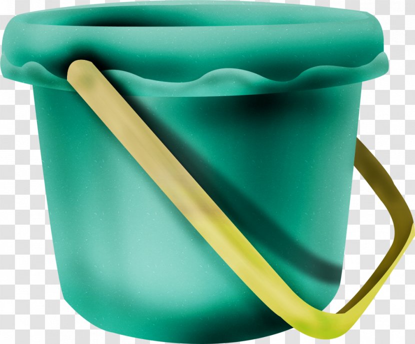 Clip Art - Beach - Blue Bucket Transparent PNG