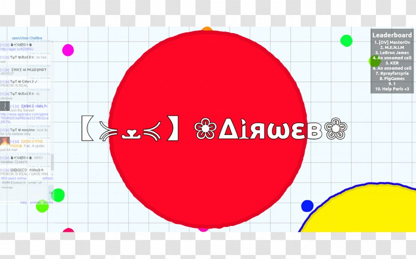 Agar.io Symbol Game Online Chat - Sphere Transparent PNG