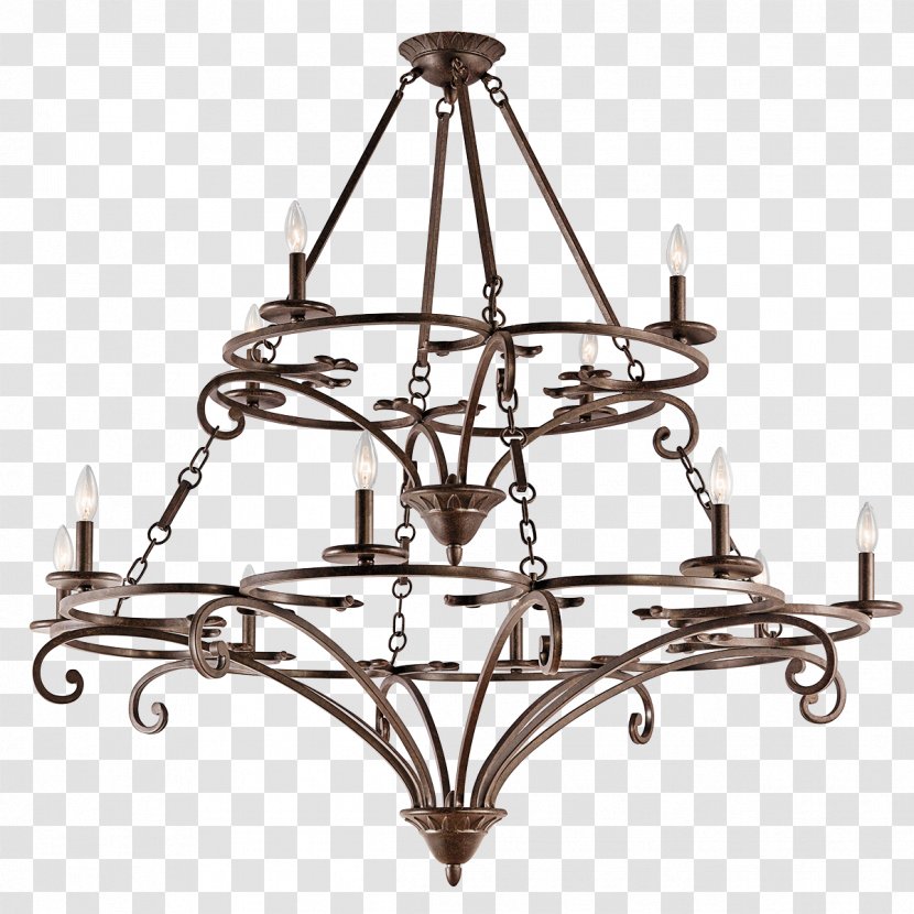 Light Fixture Chandelier Lighting Candle Transparent PNG