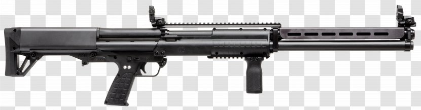 Kel-Tec KSG Shotgun Pump Action Firearm - Tree - Weapon Transparent PNG