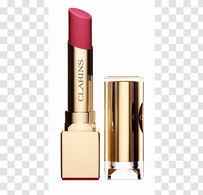 Clarins Rouge Eclat Lipstick Joli Cosmetics - Lip Transparent PNG