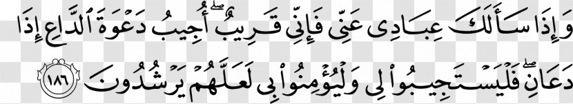 قرآن مجيد Al-Baqara Ayah Dua Surah - Calligraphy - Al Baqarah Transparent PNG