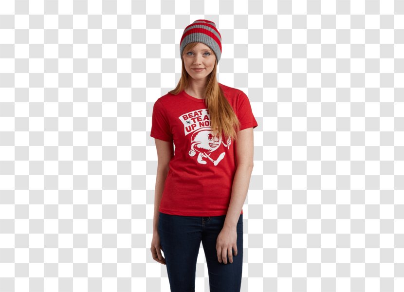T-shirt Shoulder Sleeve Headgear - Red Transparent PNG