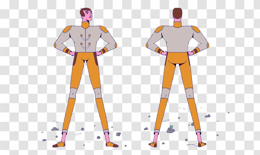Cartoon Runner - Designer - Creative Design Legs Man Transparent PNG