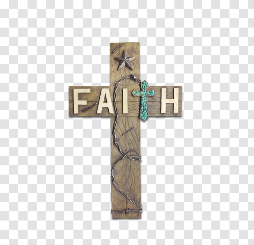 Crucifix Christian Cross Calvary Wood - Resin Transparent PNG