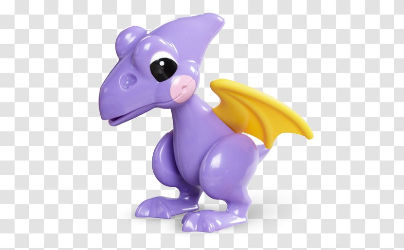 Pterodactyl Toy FRIENDS Game Child - Purple Transparent PNG