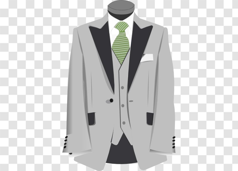 Suit Jacket Necktie Clip Art - Gentleman - Men's Cliparts Transparent PNG