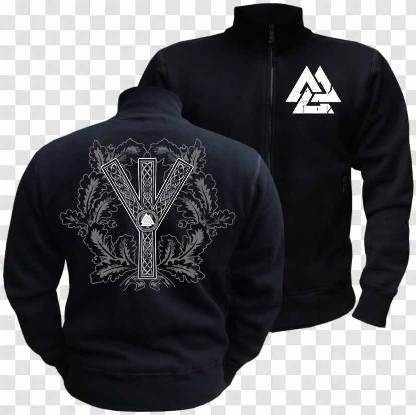 Hoodie T-shirt Jacket Odin Clothing - Accessories Transparent PNG