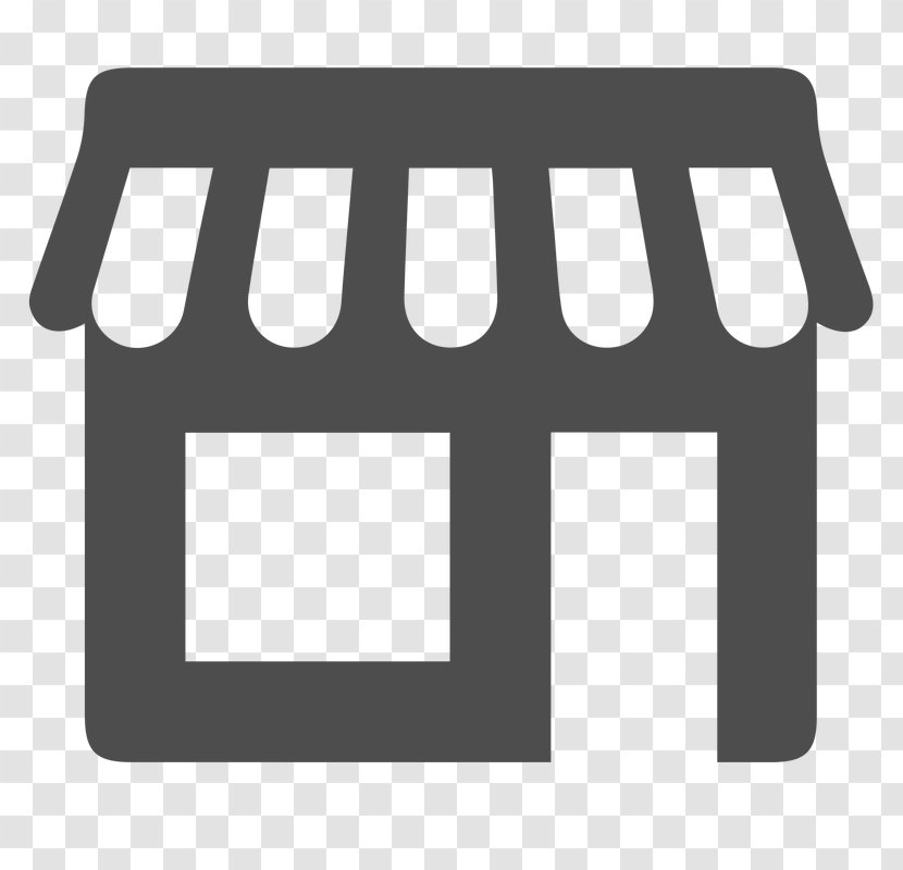Shopping Bags & Trolleys Retail - Monocrome Transparent PNG