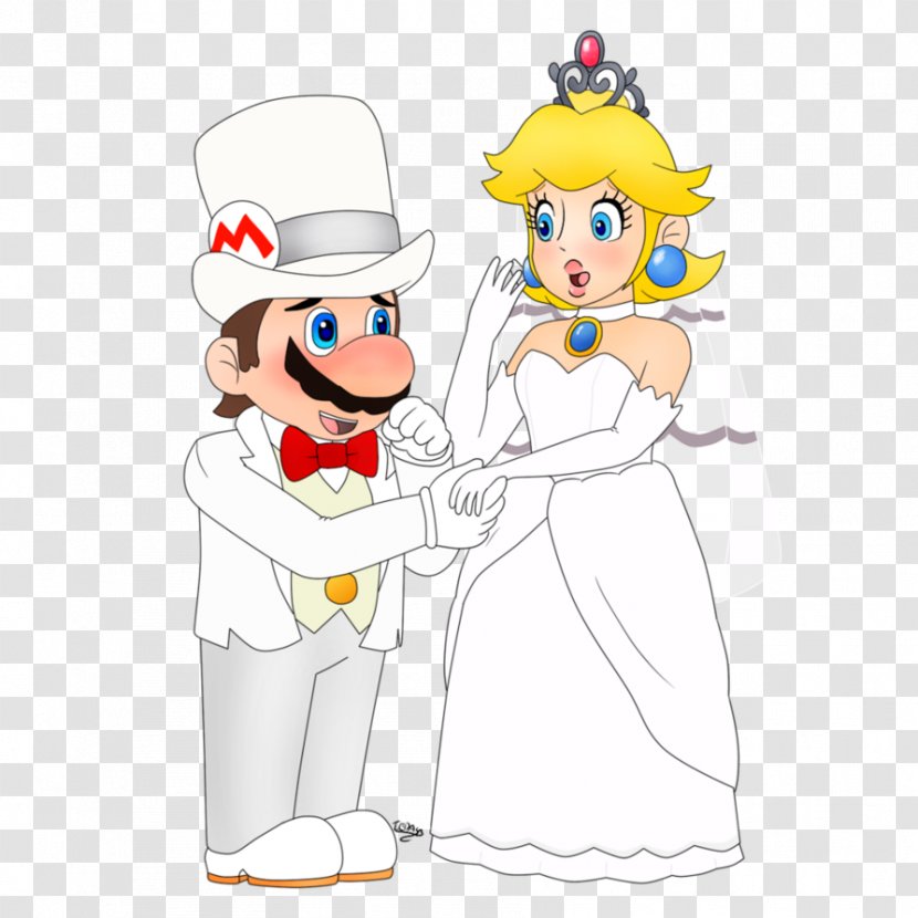 Princess Peach Super Mario Odyssey Marriage Wedding - Tree Transparent PNG