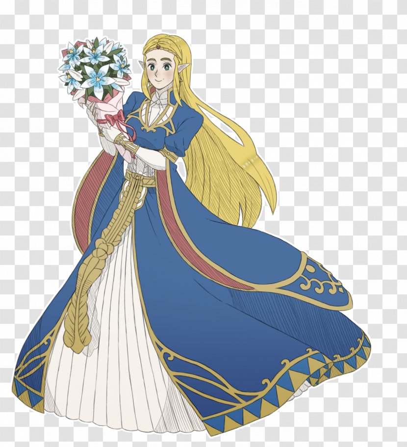 The Legend Of Zelda: Breath Wild Princess Zelda Link Super Smash Bros. Gerudo - Cartoon - Mythical Creature Transparent PNG