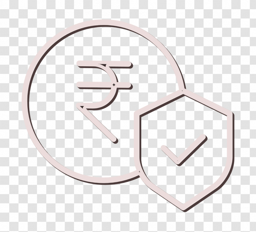 Bank Icon Rupee Icon Insurance Icon Transparent PNG