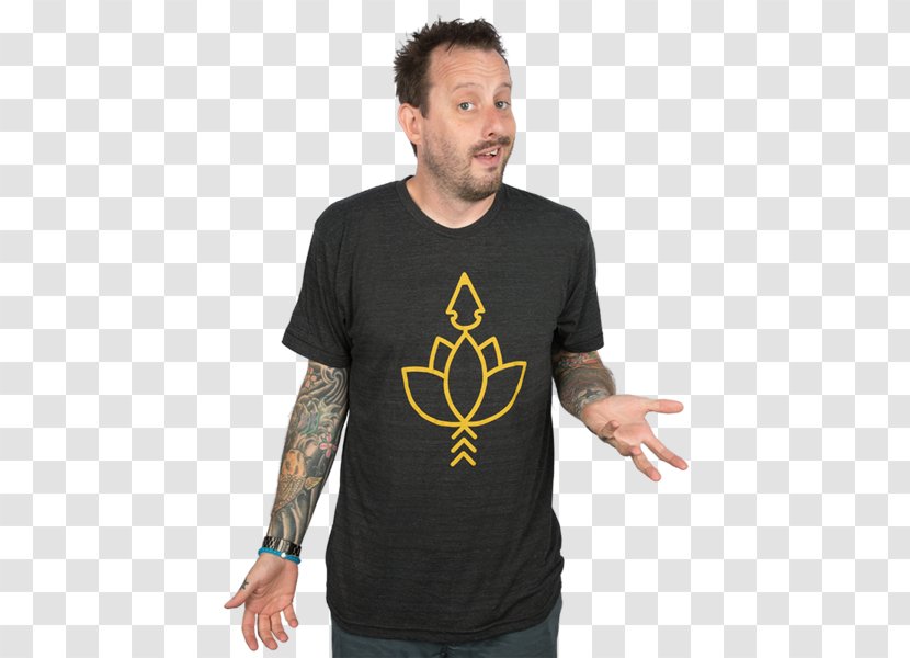 T-shirt Jareth Geoff Ramsey Labyrinth - Crew Neck Transparent PNG