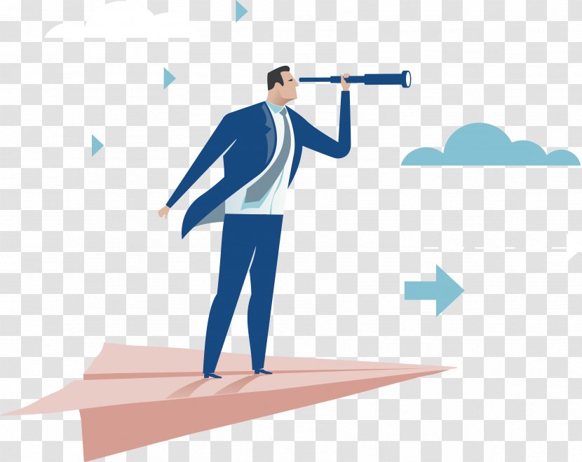 Icon - Joint - Telescope Business Man Transparent PNG