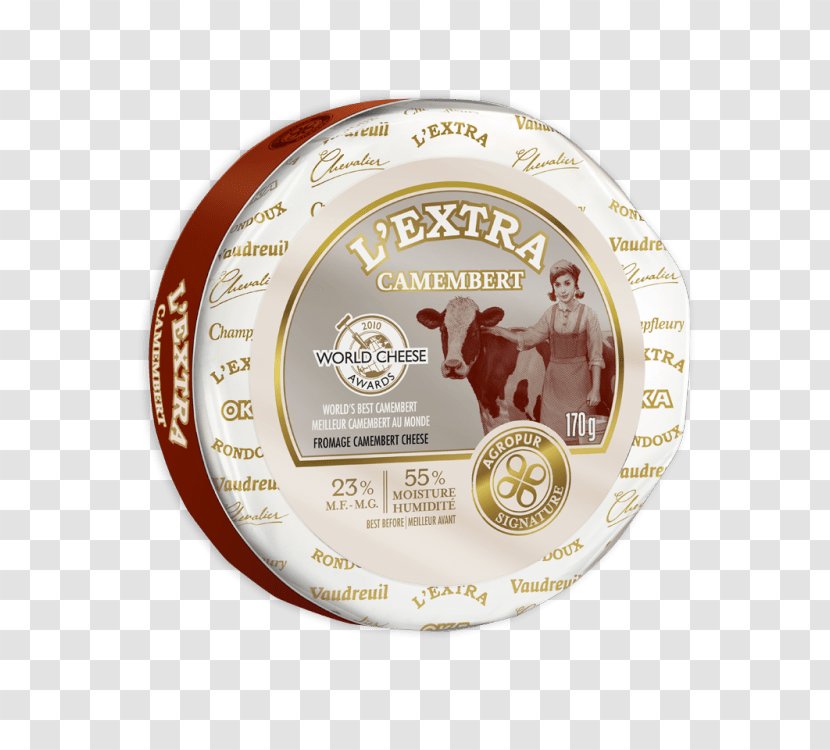 Camembert De Normandie Milk Cheese Agropur Coopérative - Ripening Transparent PNG